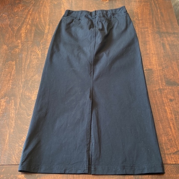 Esprit Maxi Pencil Skirt Black Size 4 - Picture 5 of 16